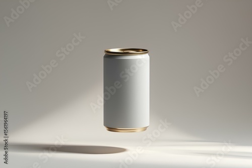 Unlabeled Canned Food Container for Branding