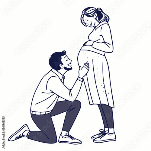 A heartwarming moment of love is captured as a young man proposes to his partner in a romantic setting, symbolizing trust and deep emotional connection.
