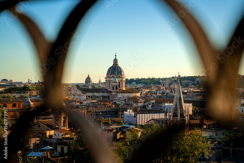 view of the cathedral of saint peter in rome