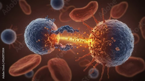 Exploring the Interaction Between Immune Cells and Pathogens in the Human Body