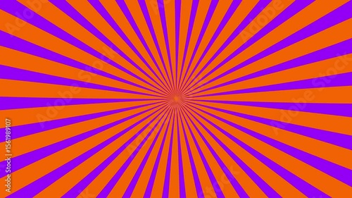 Vibrant Red and Blue Rotating Sunburst Abstract Motion Background