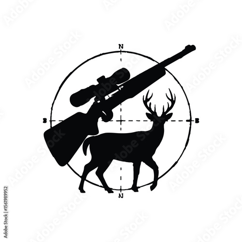 deer in the shooting range