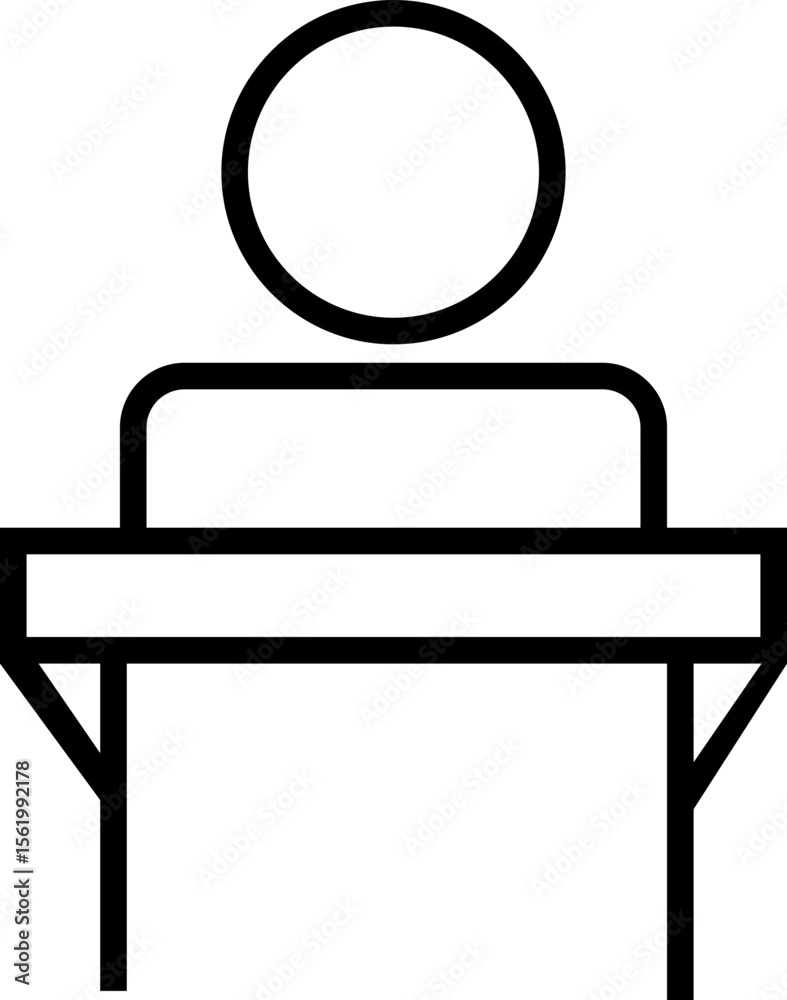 Naklejka premium Memorial Day Silhouette icon, A universal symbol for mourning, remembrance, memorial events, and various support causes. Tribute Symbols Military Memorial, Remember and honor, respect events