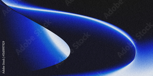 Modern blue abstract background. Blue gradient color. Modern blue abstract beautiful grainy texture.