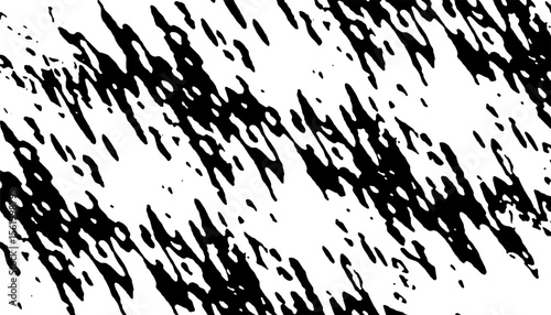 Black and white abstract and grunge safari pattern for sporty background and jersey design. Fully editable vector element. Vector Format Illustration 