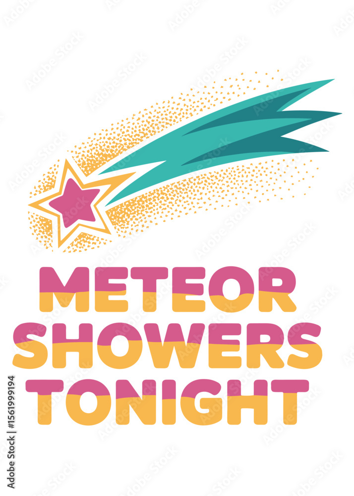 Obraz premium Minimalist Summer Metero And Showers -Dates Vary Quote T-Shirt Design