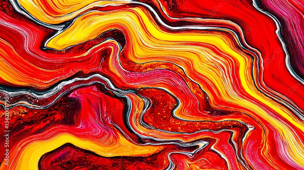 Fototapeta premium Abstract colorful marble design