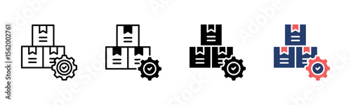 Quality Control icon sheet multiple style collection