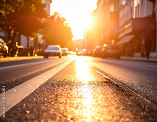 Urban Heatwave: Molten Asphalt Ripple Effect