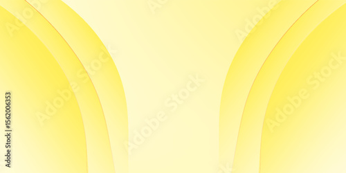 Abstract yellow Background with Wavy Shapes. flowing and curvy shapes. This asset is suitable for website backgrounds, flyers, posters, and digital art projects.