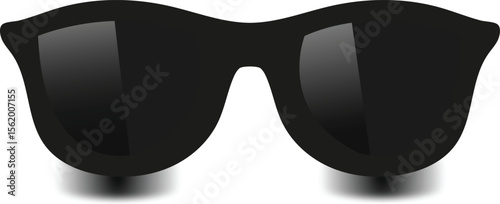 Eyeglass and sunglass Royalty Free Vector Image.