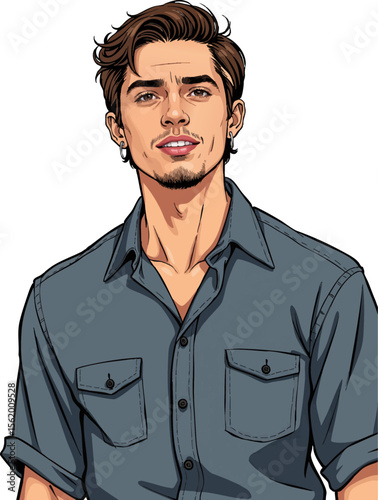 a man standing with his hands in his pockets
