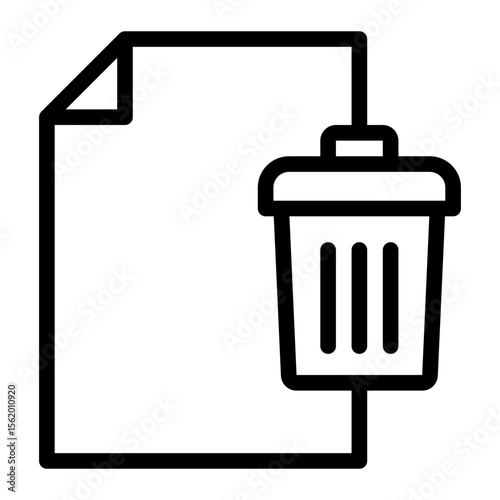 delete document icon