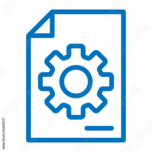 settings document icon