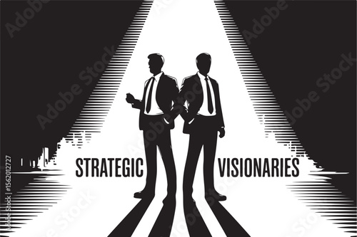 
Businessman Silhouette Vector Set