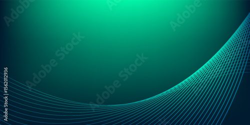 Digital technology speed connect blue green background. vector eps 10