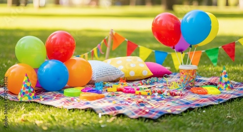Children’s Day Celebration Toys and Balloons