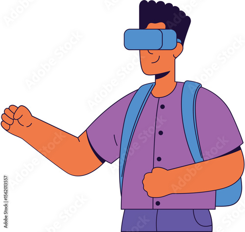 Men with VR