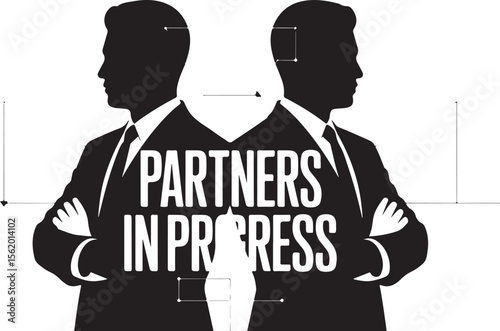 
Businessman Silhouette Vector Set