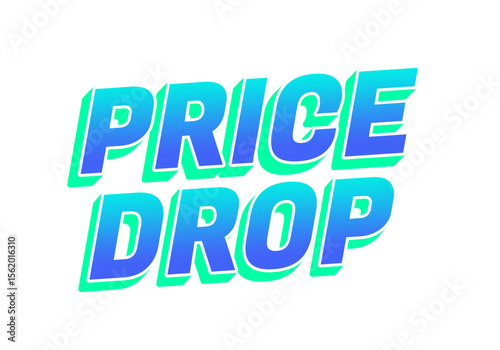 Bold Price Drop Promotional Graphic