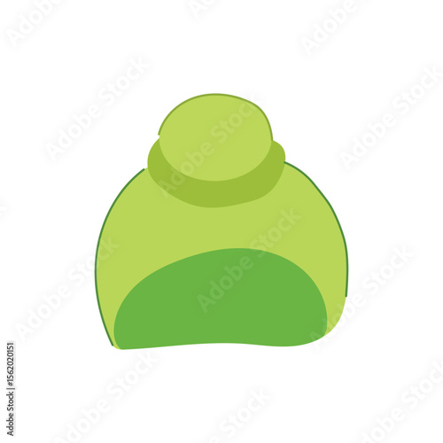 hijab oriental headdress cartoon vector illustration