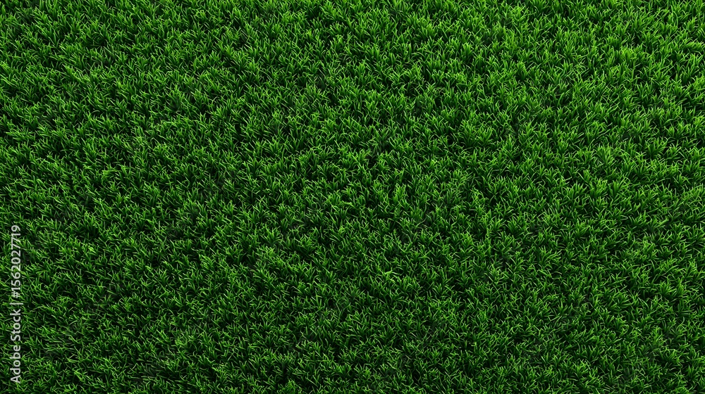 Fototapeta premium Lush green grass field with a smooth, uniform texture. long_title:A vibrant, well-manicured grassy field with a dense, uniform texture and a