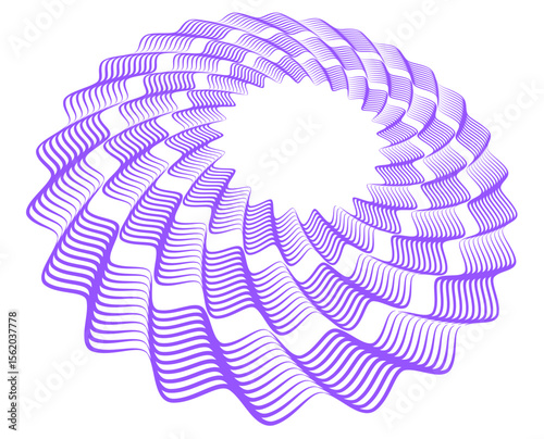 vector illustration of a abstract background Design Element Wave Lines Guilloche curve line Background circle for Pattern branding Frame border certificates, diplomas