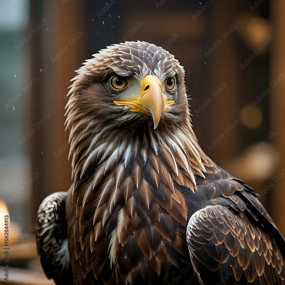 Naklejka premium portrait of a eagle