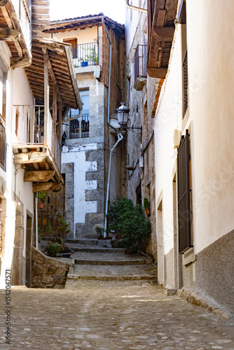 Candelario, pueblo de la provincia de Salamanca, España photo