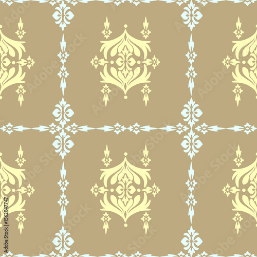 seamless damask pattern