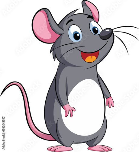 A collection of stylized rat illustrations, showcasing the rodents and often with playful or curious expressions