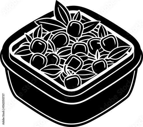 Delicious Homemade Olive Tapenade Recipe A Mediterranean Delight in a Square Container