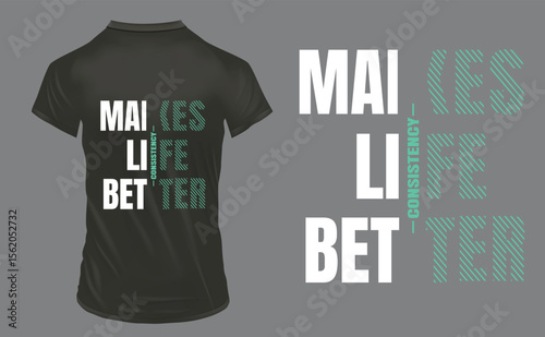 Motivational Typography Vector tee shirt design