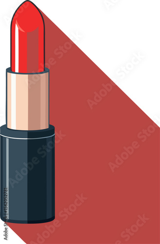 lipstick on a white background