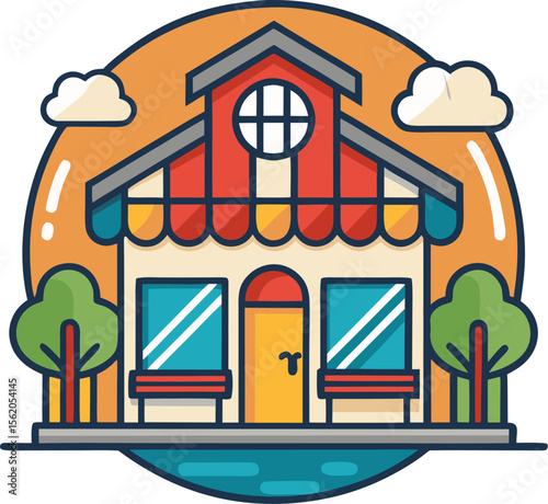 restaurant vector icon 