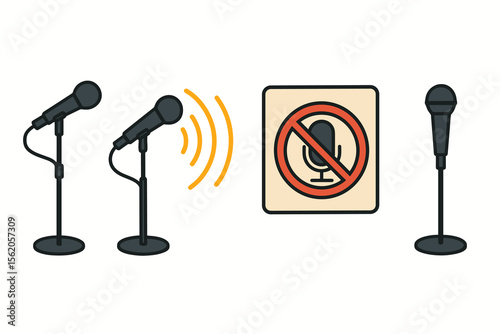 Video editing icons: play, cut, save vector icon isolated illustration