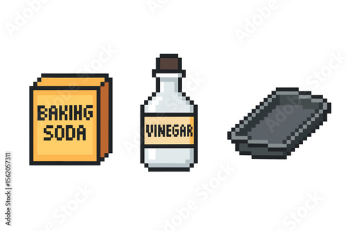 Simple icons of storage box, music file, and video playback button vector icon isolated illustration