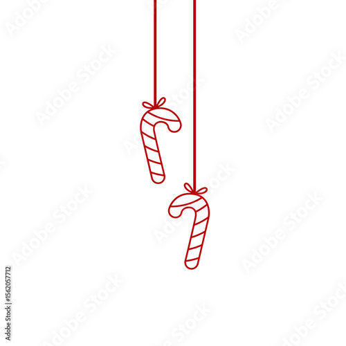 Hanging Line Christmas Decoration
