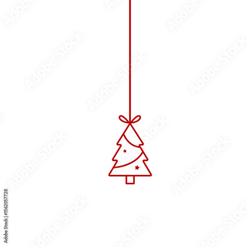 Hanging Line Christmas Decoration