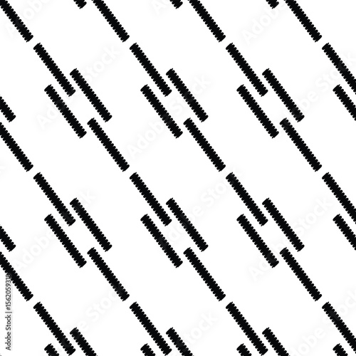 black and white seamless pattern