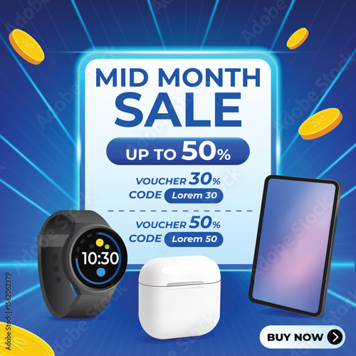 Mid Month Sale Tech Promo