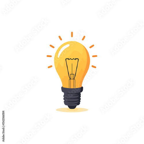 light bulb with idea