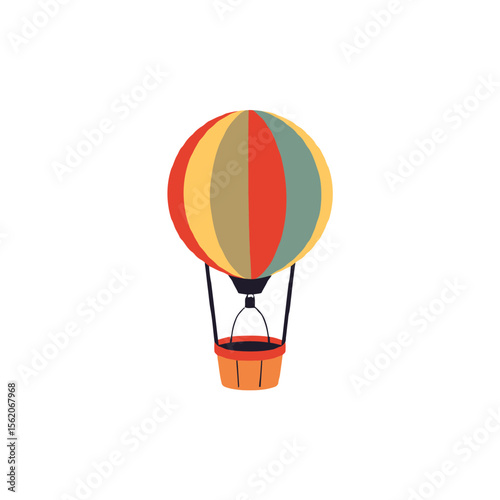 colorful hot air balloon