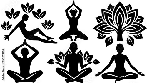 yoga lotus position