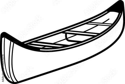 Canoe: A vessel for tranquil water journeys and sporting adventures.
