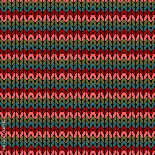 Knitted background pattern wallpaper knitting decorative print handmade textile knitting handiwork	