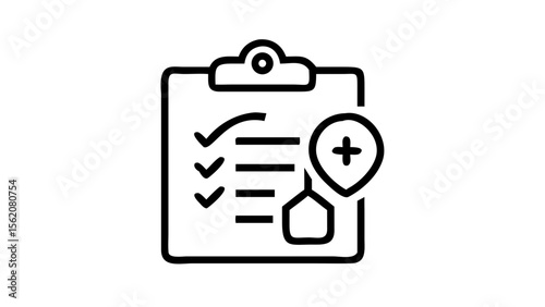 Clipboard with check mark