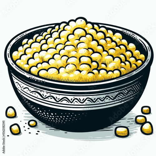 Cornmeal porridge