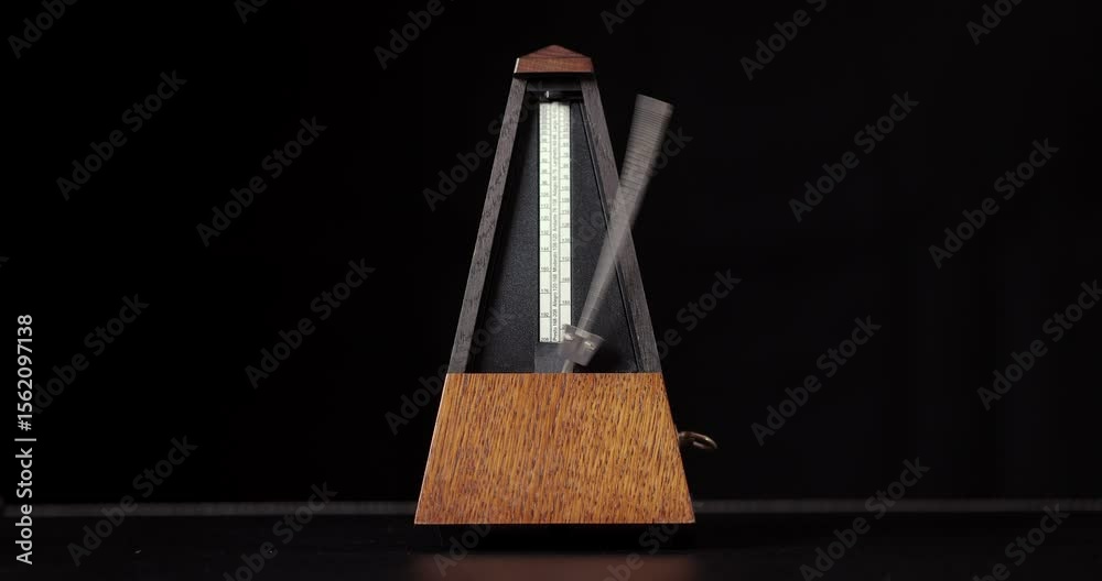 Metronome clicking in fast tempo