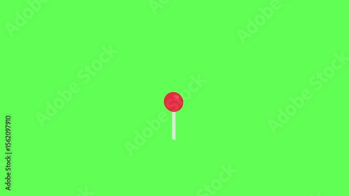 map pin and location pin animation. map pointer icon, location and delivery concept.  GPS location icon. 